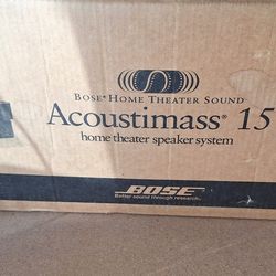 Bose Acoustimass 15 Speakers