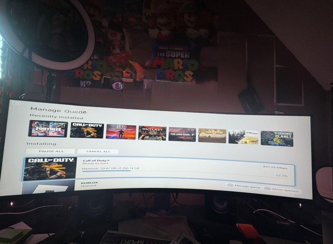LG 45in Curved Monitor 200Hz W/Type-C