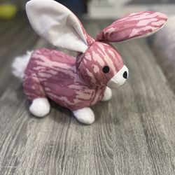 Camouflage Bunny Rabbit Plush Toy Mossy Oak Pink Stuffed Animal 