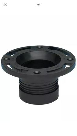 Oatey 43650 Flange Nuts, 4-Inch, Black