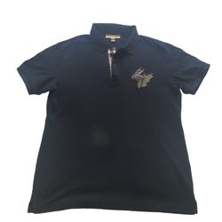 Burberry blue Cotton Pique Polo Shirt with Dragon Applique - US M


Burberry blue Cotton Pique Polo Shirt with Dragon Applique -  cotton pique polo sh