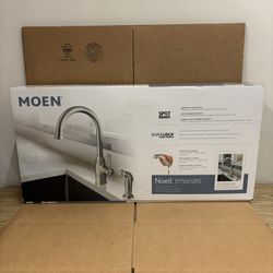 New Single Handle High Arc Kitchen Faucet with Side Sprayer