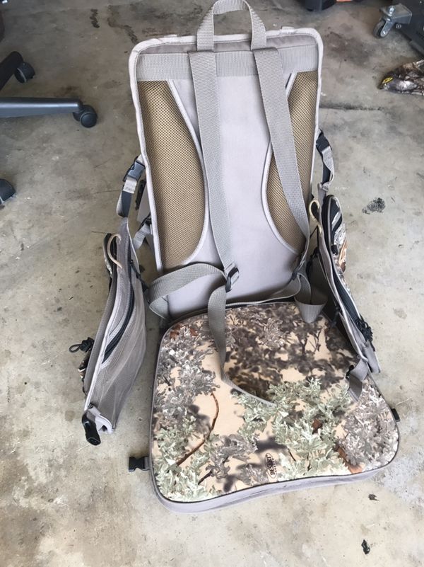 Unique Coyote Hunting Backpack Chair for Living room