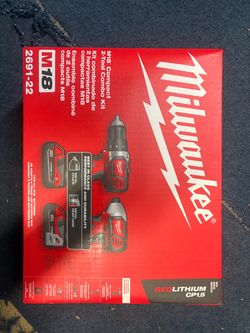 Milwaukee Implact drills set M18