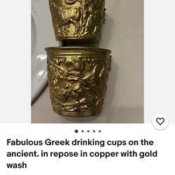Antique Drinking Cups