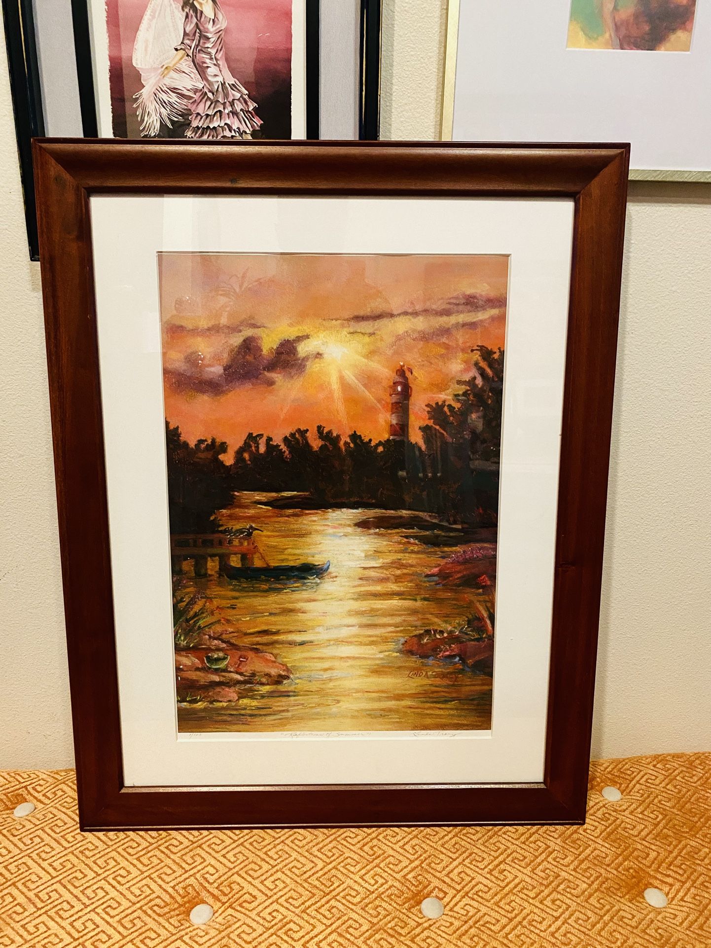 Signed Vibrant Artwork