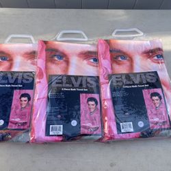 Elvis 3 Piece Bath Towel Set