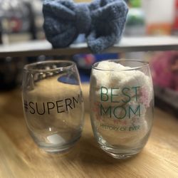 Mother’s Day Wine Glass