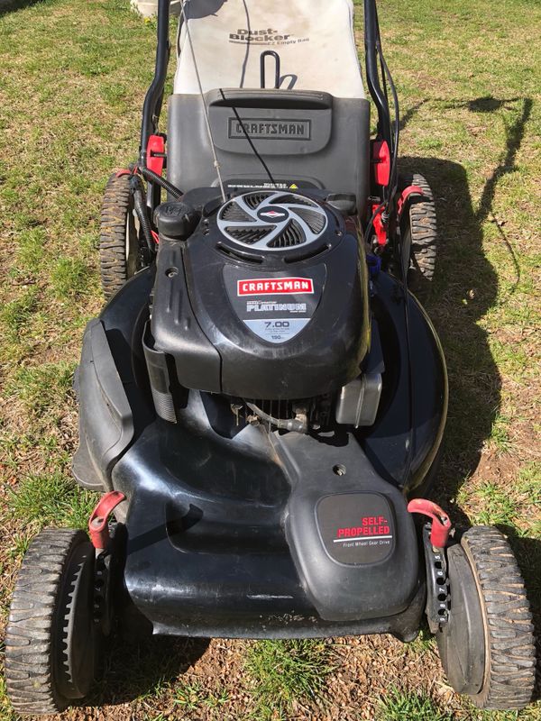 Craftsman 37435 Platinum 190cc 22 Briggs Stratton Rear Bag Open In The Continue To Mobile Website