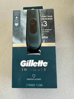 Gillette Intimate i3 Men's Pubic Hair Electric Trimmer-brand New Unopened Box 