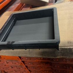 plastic tray bin