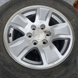 Set of 4.  17" Chevrolet rims