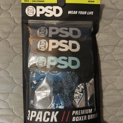 3 Pack Of PSD boxer Briefs New In Package 