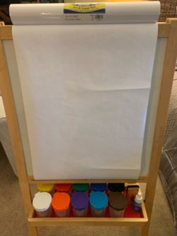 Kids Standing Art Easel with Accessories