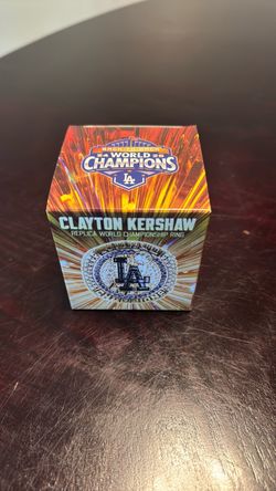 Clayton Kershaw LA Dodgers Replica World Championship Ring