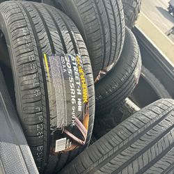 4 Tires 205x55-16 $260  No Install 