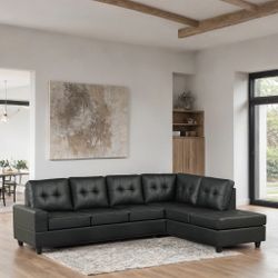 Black Sectional 