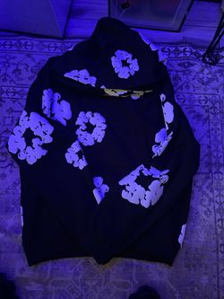 Denim Tears Cotton Wreath Hoodie Black