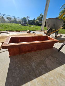 Cedar Planters 7.5"x39"