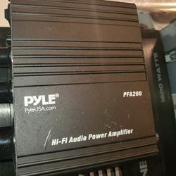 Pyle 60W Portable Dual Channel Surround Sound HiFi Stereo Receiver