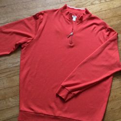 Men's Peter Millar long sleeve polo style shirt. Size XLG