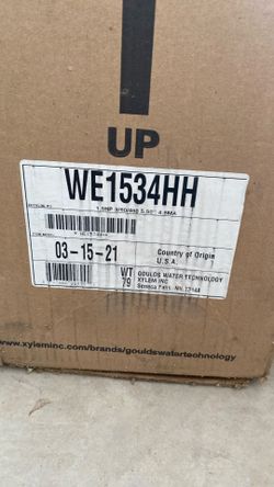 Goulds Water Pump