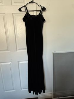 Black long dress size S