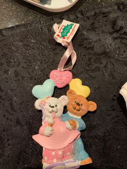 Parents to be Christmas ornament