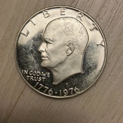 Proof Silver Bicentennial Ike Dollar - 40% Silver