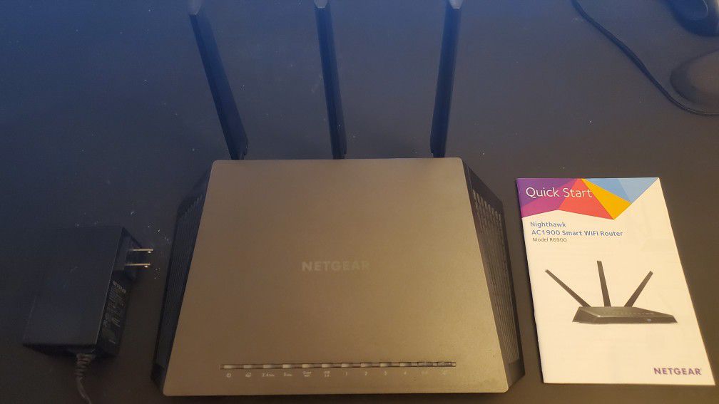 Netgear Nighthawk AC1900 Smart Wifi Router model: R6900