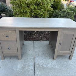 Solid Wood Hemnes Desk Furniture Great Condition 