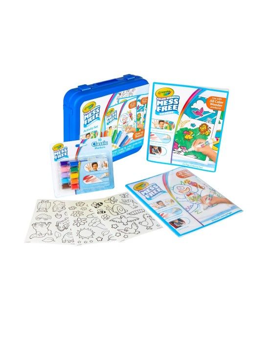 Crayola Color Wonder Mess Free Coloring Set, Beginner Child, 68 Pieces