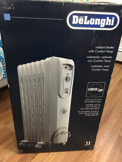 DeLonghi EW7707CM Safe Heat 1500W Portable Oil-Filled Radiator for Sale in  Jersey City, NJ - OfferUp
