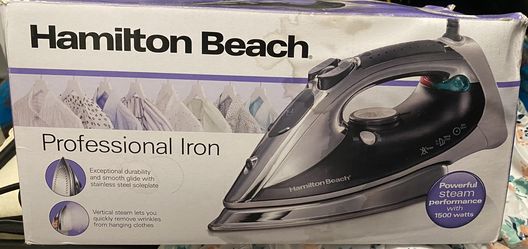 Hamilton Beach professional steam Iron