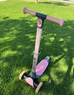 Yvolution Y Glider Kids 3-Wheel Scooter – Adjustable Height – Pink
