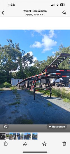 3-car trailer, everything works and is fine.