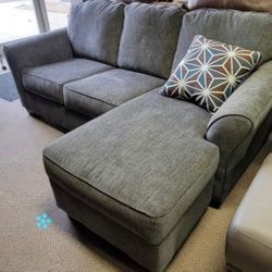 Ashley HomeStores Gray Brise Sectional Sofa with Reversible Chaise