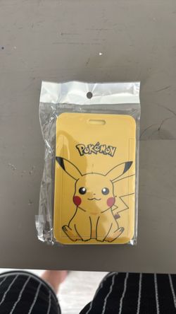 Pikachu Card Holder Pendant Pokemon