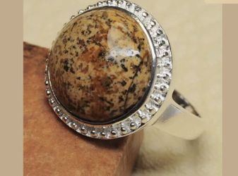 Size 4.75 solid sterling silver ring