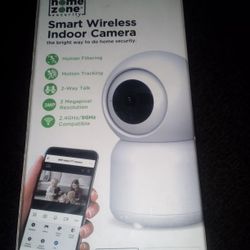 New In Box Security Smart Wireless Indoor Camera 