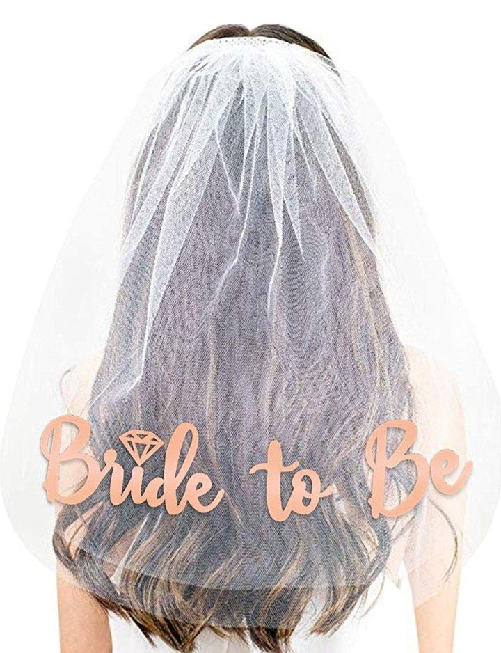 Bride To Be Veil 