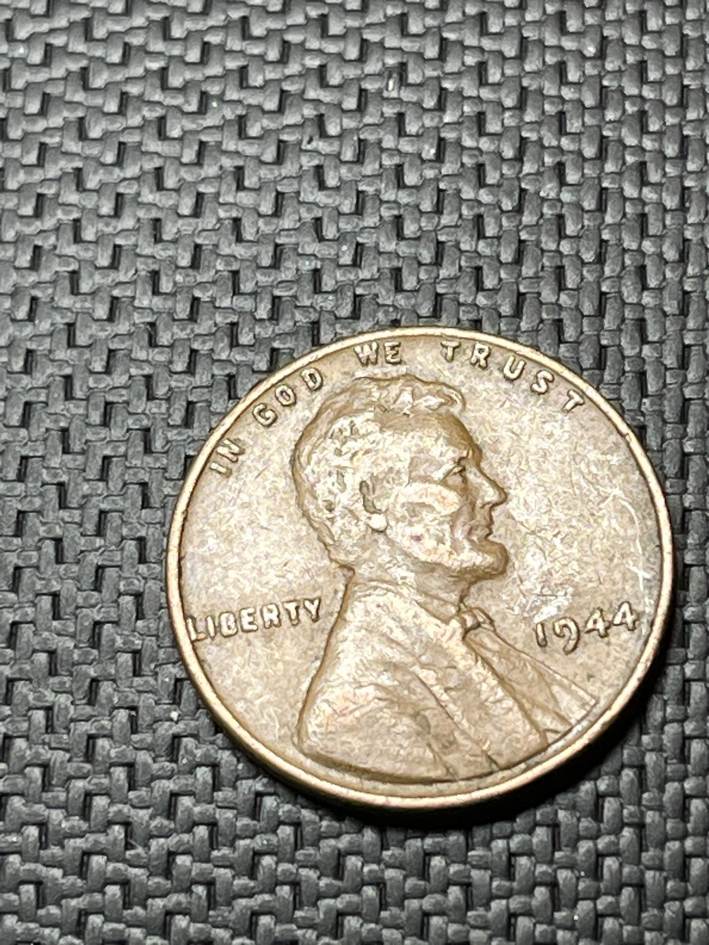 1944 Lincoln Wheat Cent Penny Coin