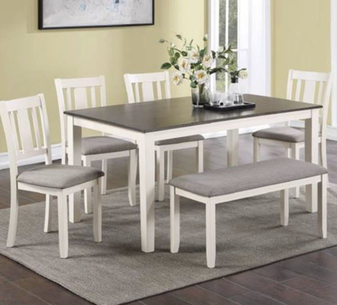 Dining Table Set 6pc