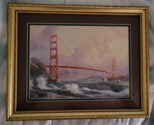 2 Thomas Kinkade San Francisco most popular scenes.