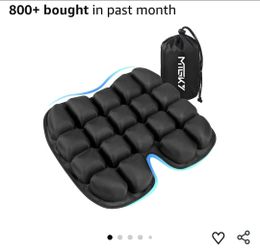 3662: Travel Cushion for Long Flights – Inflatable Airplane Seat Cushion
50mm tall softer bubbles,Ultra Soft ,Adjustable Support ,No Air Pump Needed,P