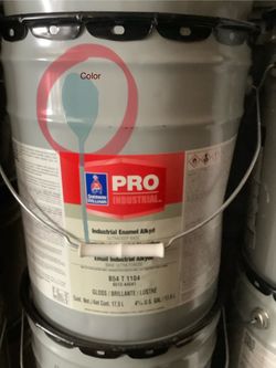 Light Blue Industrial Enamel Oil Based Paint 