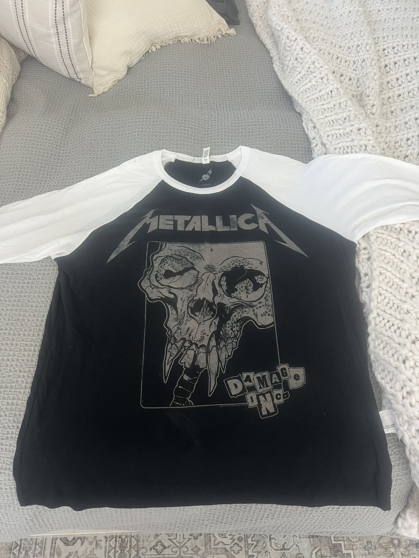 Metallica Baseball Tee