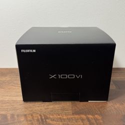 Fujifilm X100VI Camera Brand New