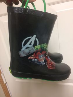 Avengers rain boots