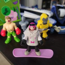 6 figure lot Imaginext figures good shape